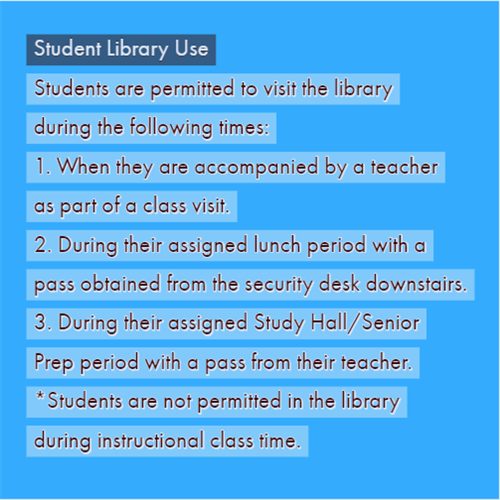 Student Library Use 